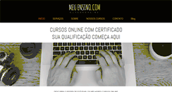 Desktop Screenshot of meuensino.com